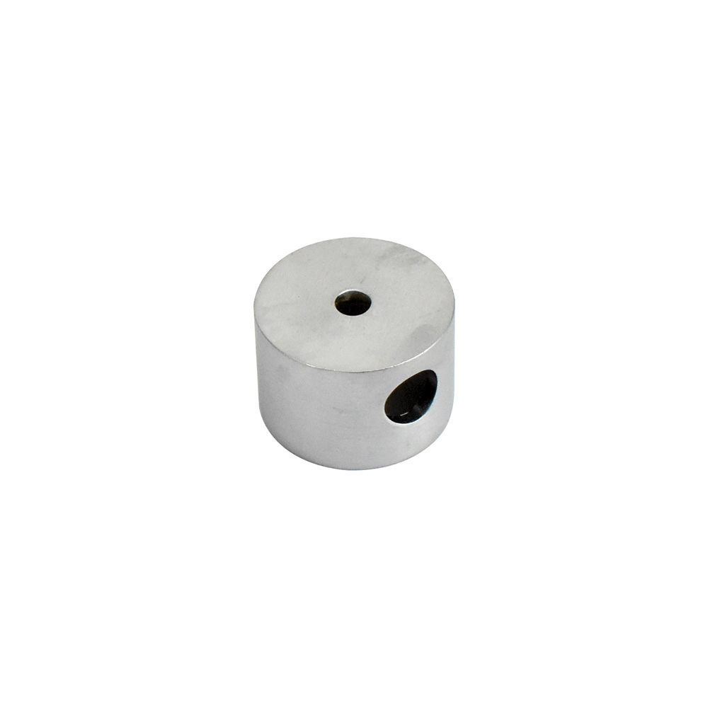 Sash Cord Plug - Satin Chrome